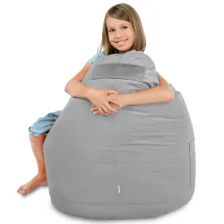 Poltrona Pouf Sacco Smart Porto - Velluto Soft – vista 37