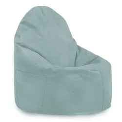 Poltrona Pouf Sacco Smart Porto - Velluto Soft