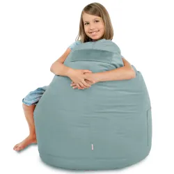 Poltrona Pouf Sacco Smart Porto - Velluto Soft – vista 35