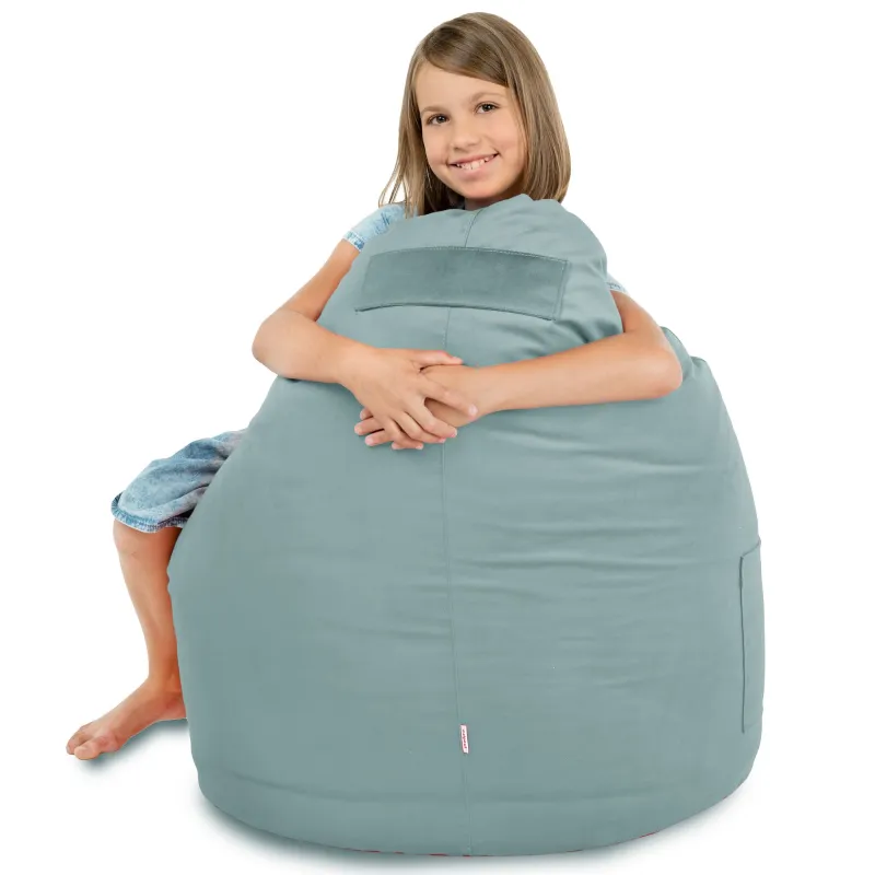 Poltrona Pouf Sacco Smart Porto - Velluto Soft – vista 35