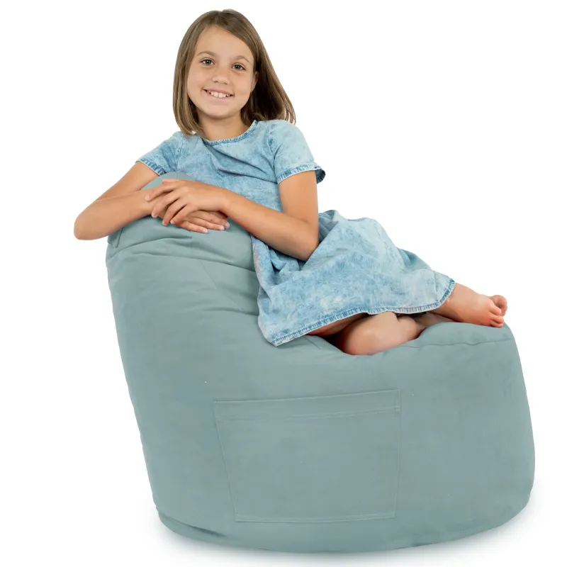 Poltrona Pouf Sacco Smart Porto - Velluto Soft – vista 44