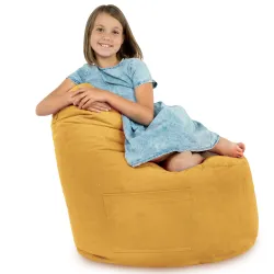 Poltrona Pouf Sacco Smart Porto - Velluto Soft – vista 45