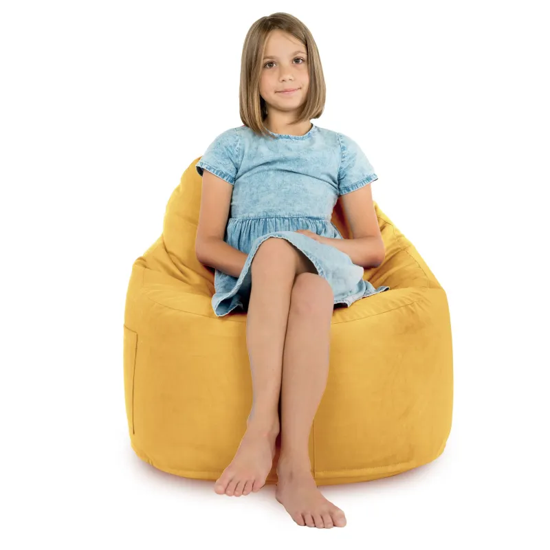 Poltrona Pouf Sacco Smart Porto - Velluto Soft – vista 67