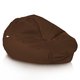 Pouf Sacco Seduta Cacao Tessuto