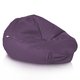 Pouf Poltrona Sacco Lavanda Peluche Viola