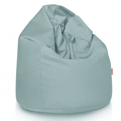 Pouf Sacco Poltrona Menta Velluto
