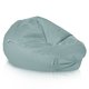 Pouf Sacco Poltrona XL Menta Velluto