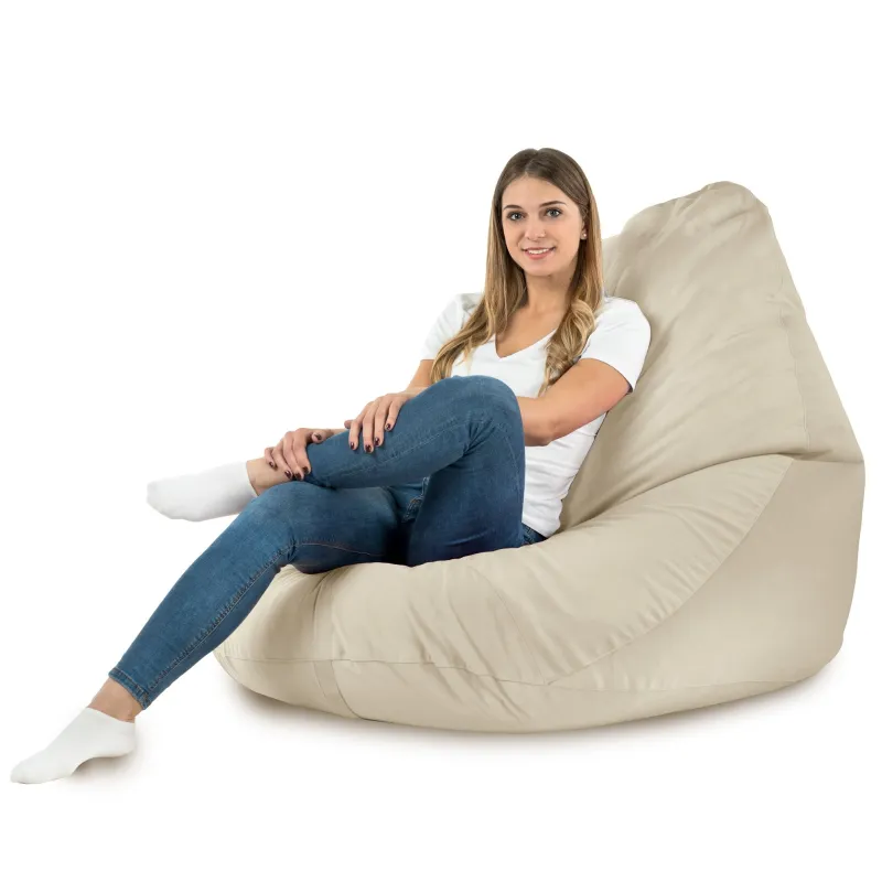 Perlato Pouf Poltrona Sacco XXL Morbido
