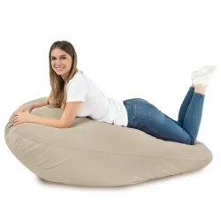 Perlato Pouf Poltrona Sacco XXL Morbido
