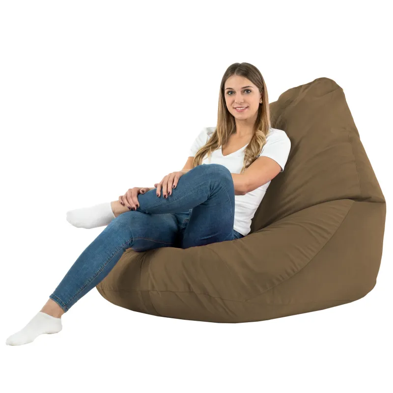 Poltrona Pouf Sacco a Pera XXL Drop - Velluto Soft – vista 28