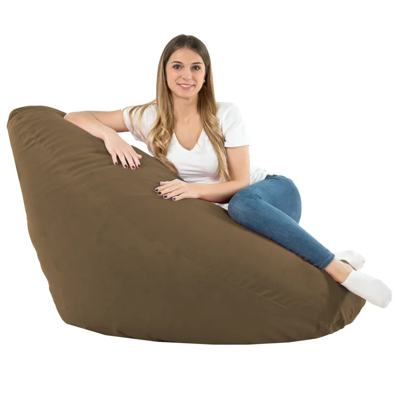 Poltrona Pouf Sacco a Pera XXL Drop - Velluto Soft – vista 48