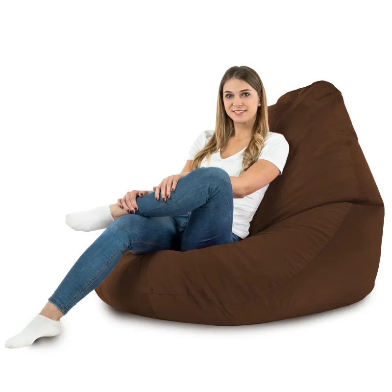 Poltrona Pouf Sacco a Pera XXL Drop - Velluto Soft – vista 29