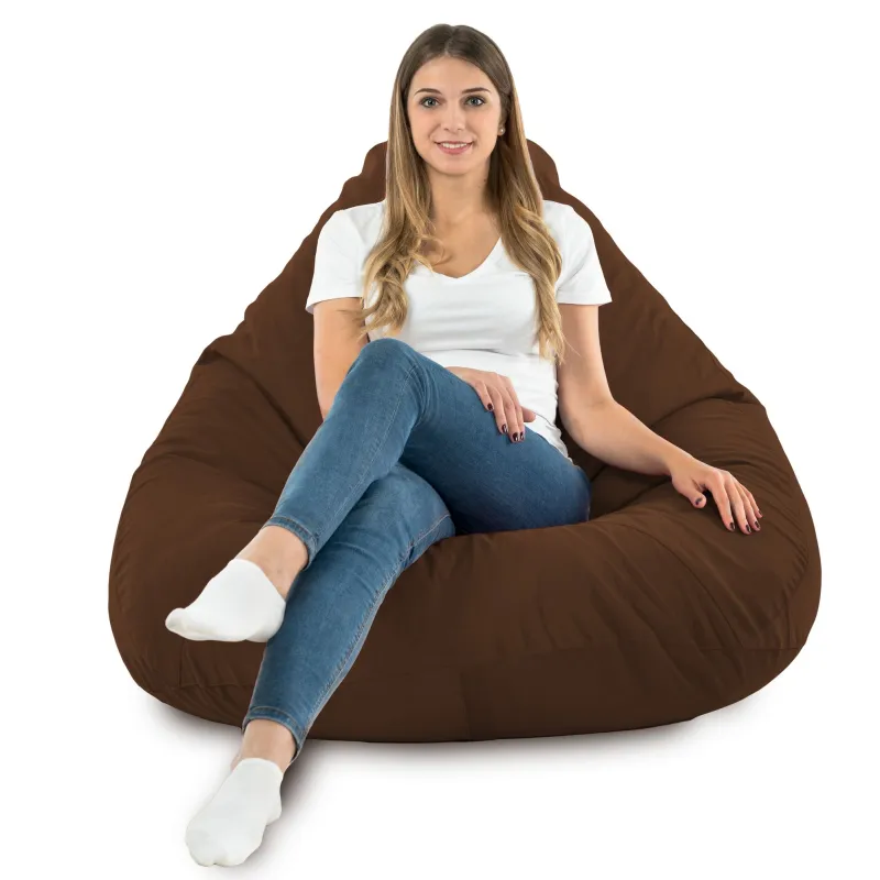 Poltrona Pouf Sacco a Pera XXL Drop - Velluto Soft – vista 69