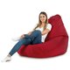 Rosso Pouf Poltrona Sacco XXL Moderno