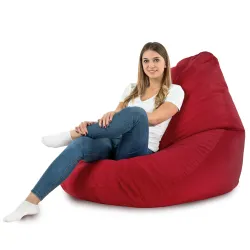 Poltrona Pouf Sacco a Pera XXL Drop - Velluto Soft – vista 32