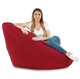 Rosso Pouf Poltrona Sacco XXL Moderno