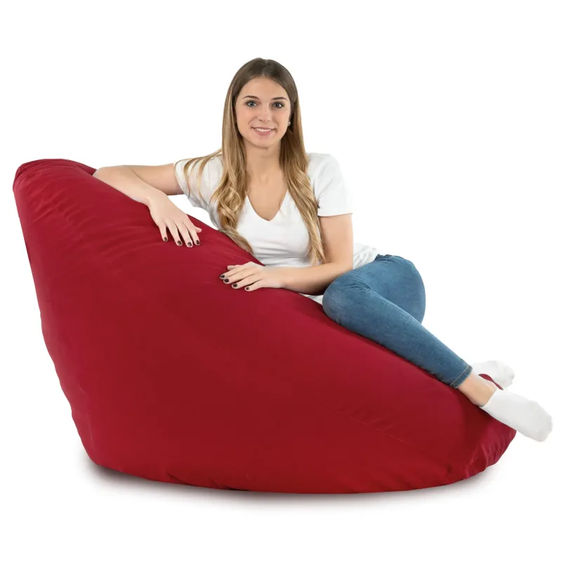 Poltrona Pouf Sacco a Pera XXL Drop - Velluto Soft – vista 52