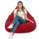 Rosso Pouf Poltrona Sacco XXL Moderno