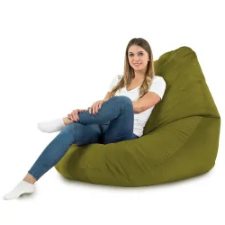 Poltrona Pouf Sacco a Pera XXL Drop - Velluto Soft – vista 33