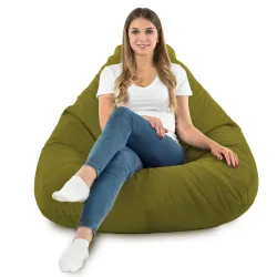 Poltrona Pouf Sacco a Pera XXL Drop - Velluto Soft – vista 73