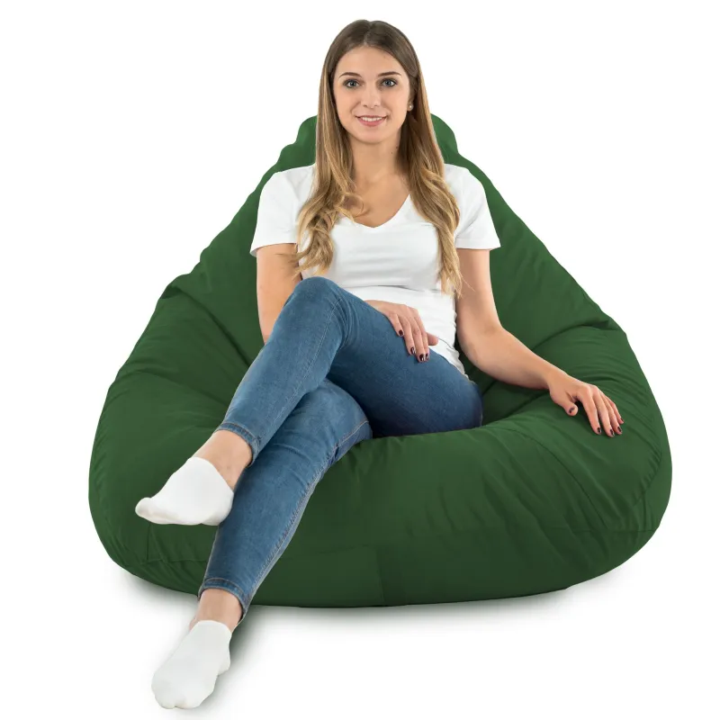 Poltrona Pouf Sacco a Pera XXL Drop - Velluto Soft – vista 79