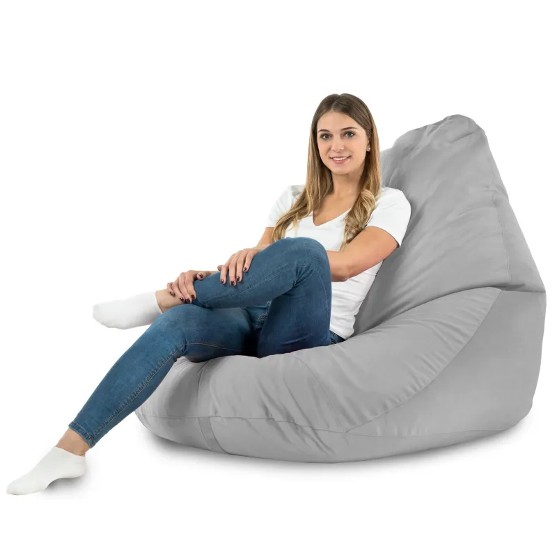 Poltrona Pouf Sacco a Pera XXL Drop - Velluto Soft – vista 21