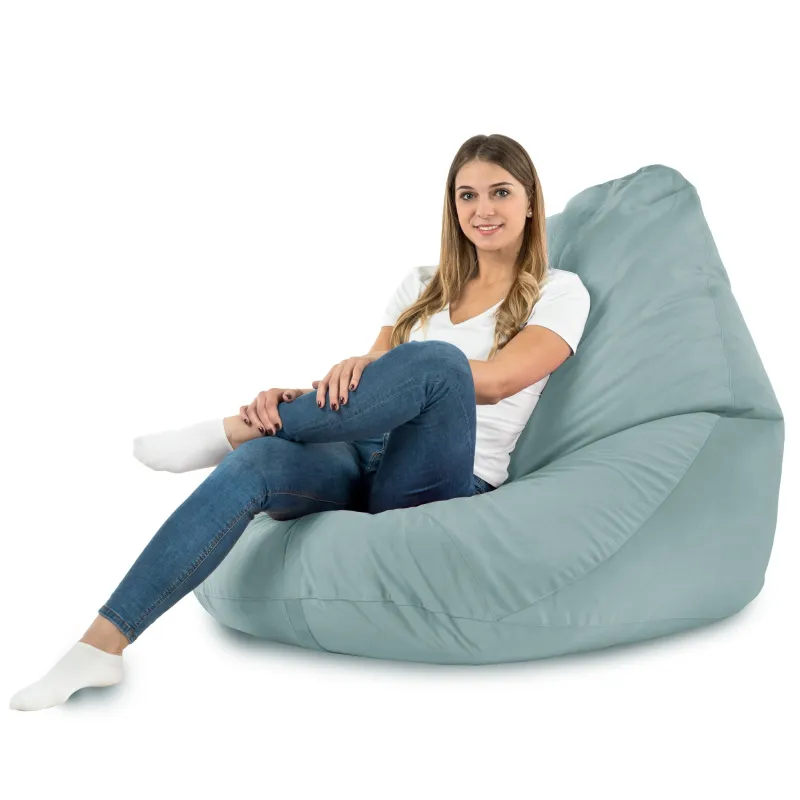 Poltrona Pouf Sacco a Pera XXL Drop - Velluto Soft – vista 23