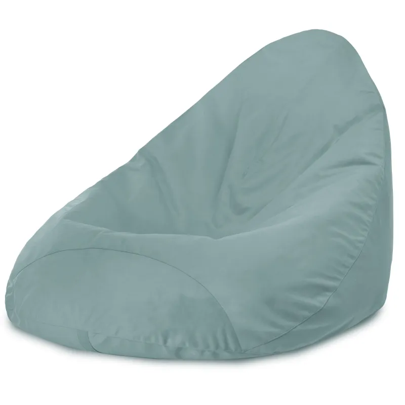 Poltrona Pouf Sacco a Pera XXL Drop - Velluto Soft – vista 3