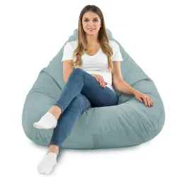 Poltrona Pouf Sacco a Pera XXL Drop - Velluto Soft – vista 63