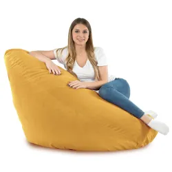 Poltrona Pouf Sacco a Pera XXL Drop - Velluto Soft – vista 44
