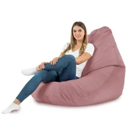 Poltrona Pouf Sacco a Pera XXL Drop - Velluto Soft – vista 25