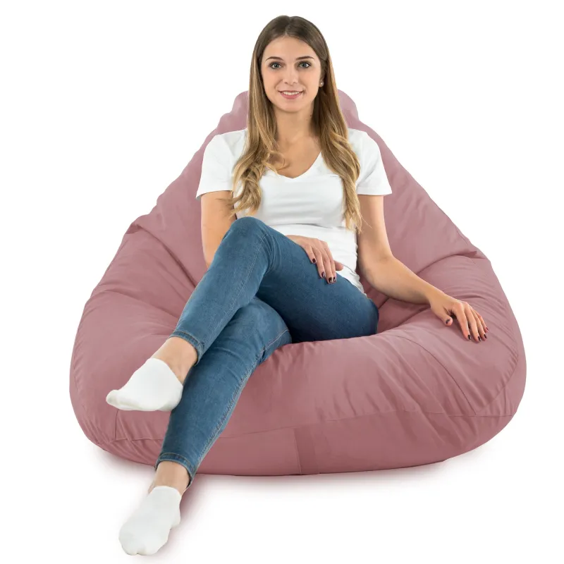 Poltrona Pouf Sacco a Pera XXL Drop - Velluto Soft – vista 65