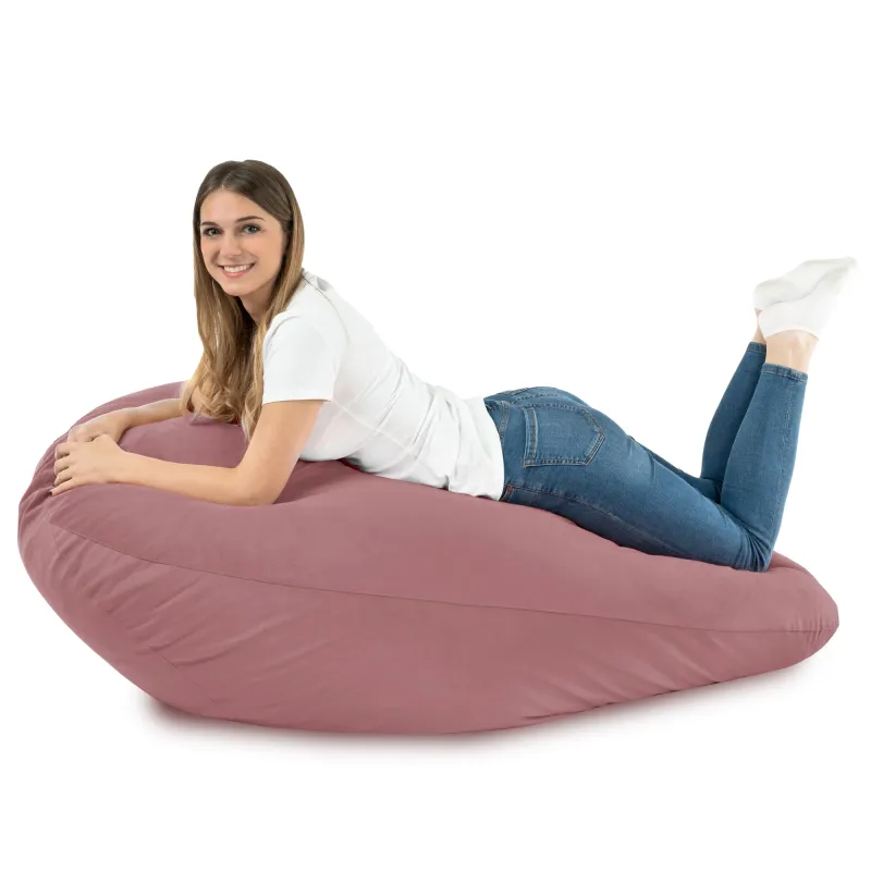 Poltrona Pouf Sacco a Pera XXL Drop - Velluto Soft – vista 85
