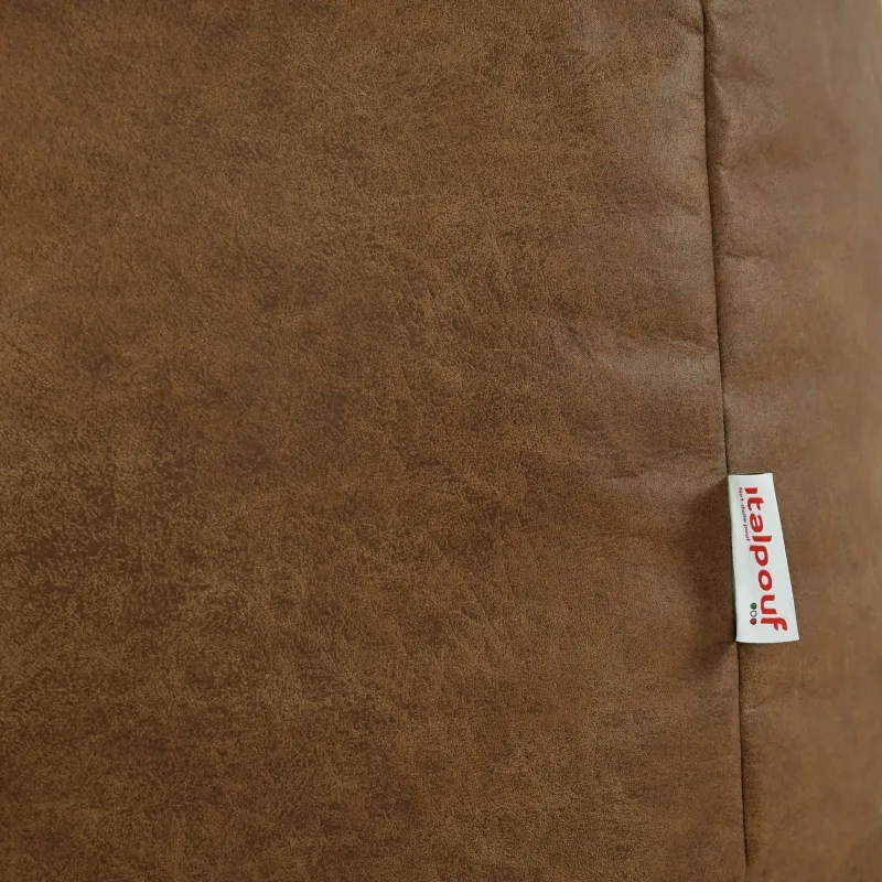 Poltrona Pouf Sacco XXL per adulti Gigante - Vera Pelle Premium – vista 5
