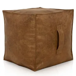 Pouf Cube Carré - Vera Pelle Premium