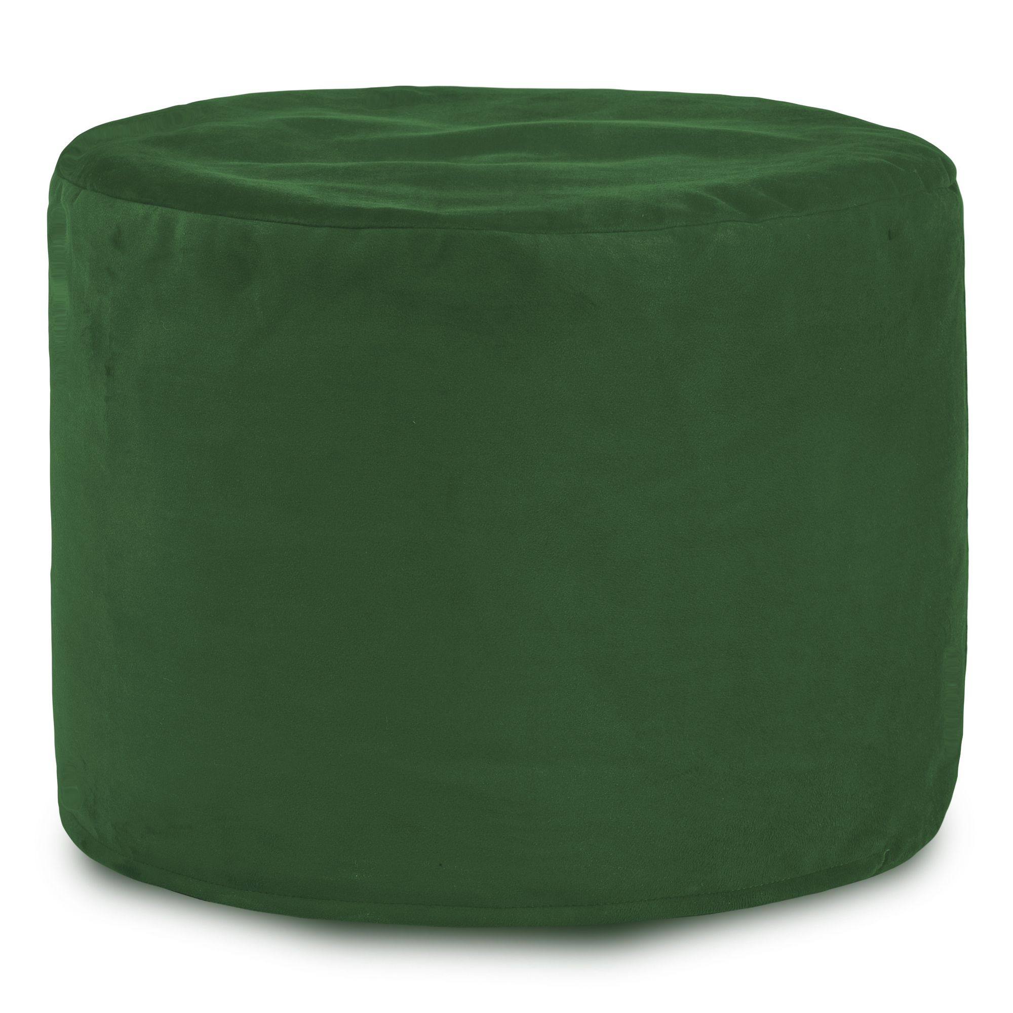 Pouf Poggiapiedi per poltrona in tessuto Verde Scuro - Lilibet