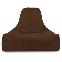 Poltrona Pouf Sacco con Schienale Bali - Velluto Soft – vista 16