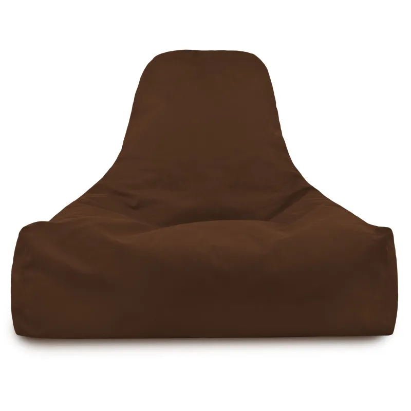 Poltrona Pouf Sacco con Schienale Bali - Velluto Soft – vista 16