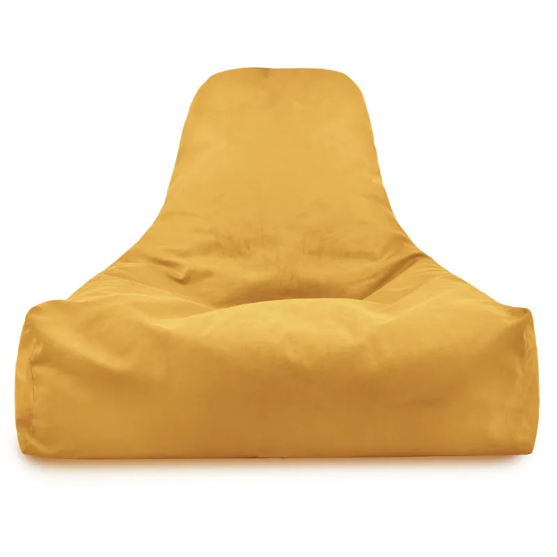 Poltrona Pouf Sacco con Schienale Bali - Velluto Soft – vista 17