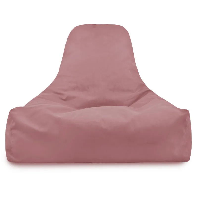 Poltrona Pouf Sacco con Schienale Bali - Velluto Soft – vista 18