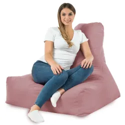 Poltrona Pouf Sacco con Schienale Bali - Velluto Soft – vista 78