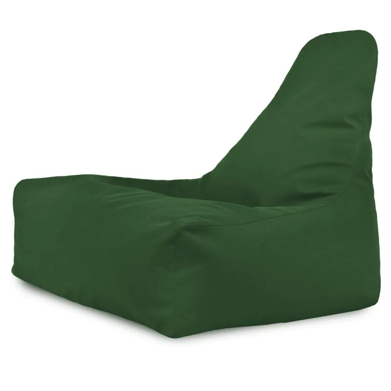 Poltrona Pouf Sacco con Schienale Bali - Velluto Soft – vista 7