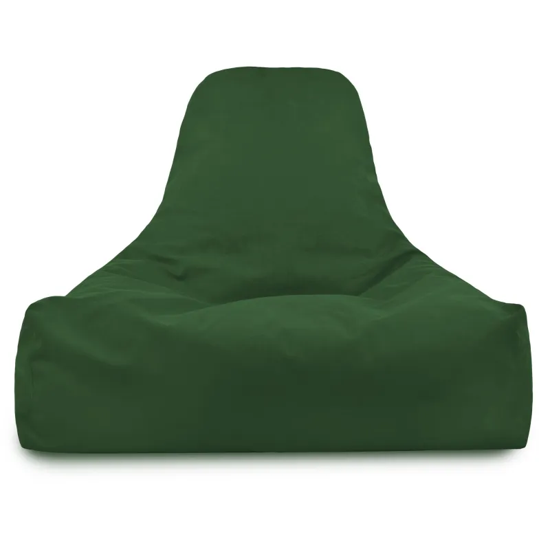 Poltrona Pouf Sacco con Schienale Bali - Velluto Soft – vista 22