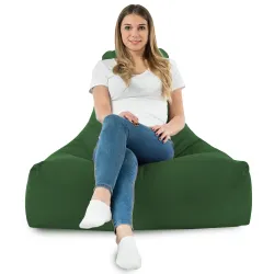 Poltrona Pouf Sacco con Schienale Bali - Velluto Soft – vista 67