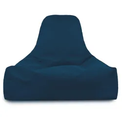 Poltrona Pouf Sacco con Schienale Bali - Velluto Soft – vista 25