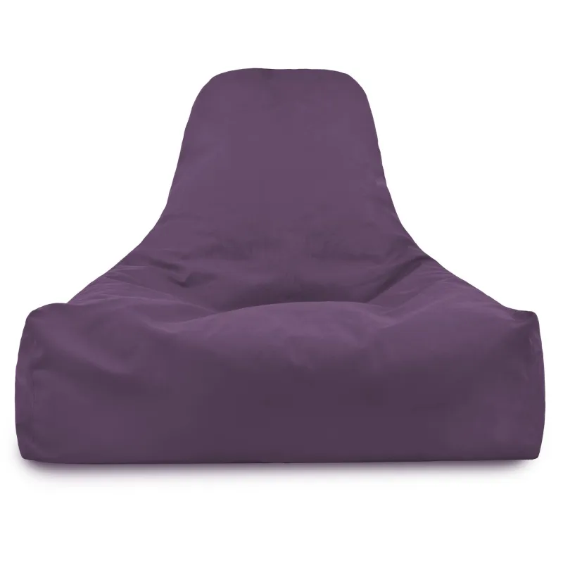 Poltrona Pouf Sacco con Schienale Bali - Velluto Soft – vista 26