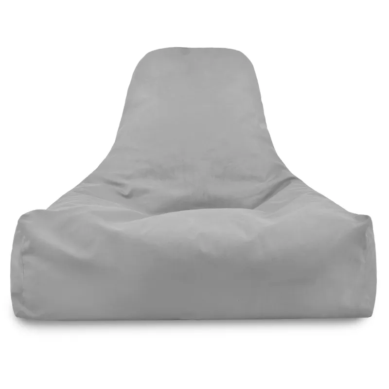 Poltrona Pouf Sacco con Schienale Bali - Velluto Soft – vista 27