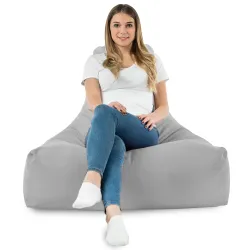 Poltrona Pouf Sacco con Schienale Bali - Velluto Soft – vista 72