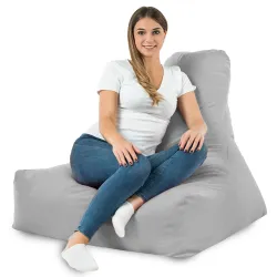 Poltrona Pouf Sacco con Schienale Bali - Velluto Soft – vista 87