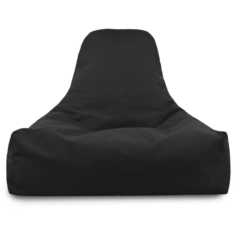 Poltrona Pouf Sacco con Schienale Bali - Velluto Soft – vista 30